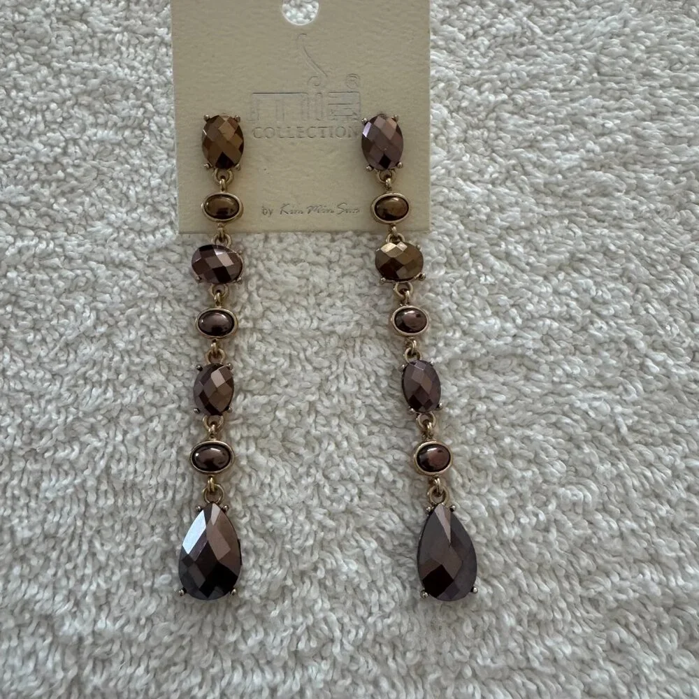 STATEMENT MACY CLEMENT EARRINGS N22 - Picture 3 of 6